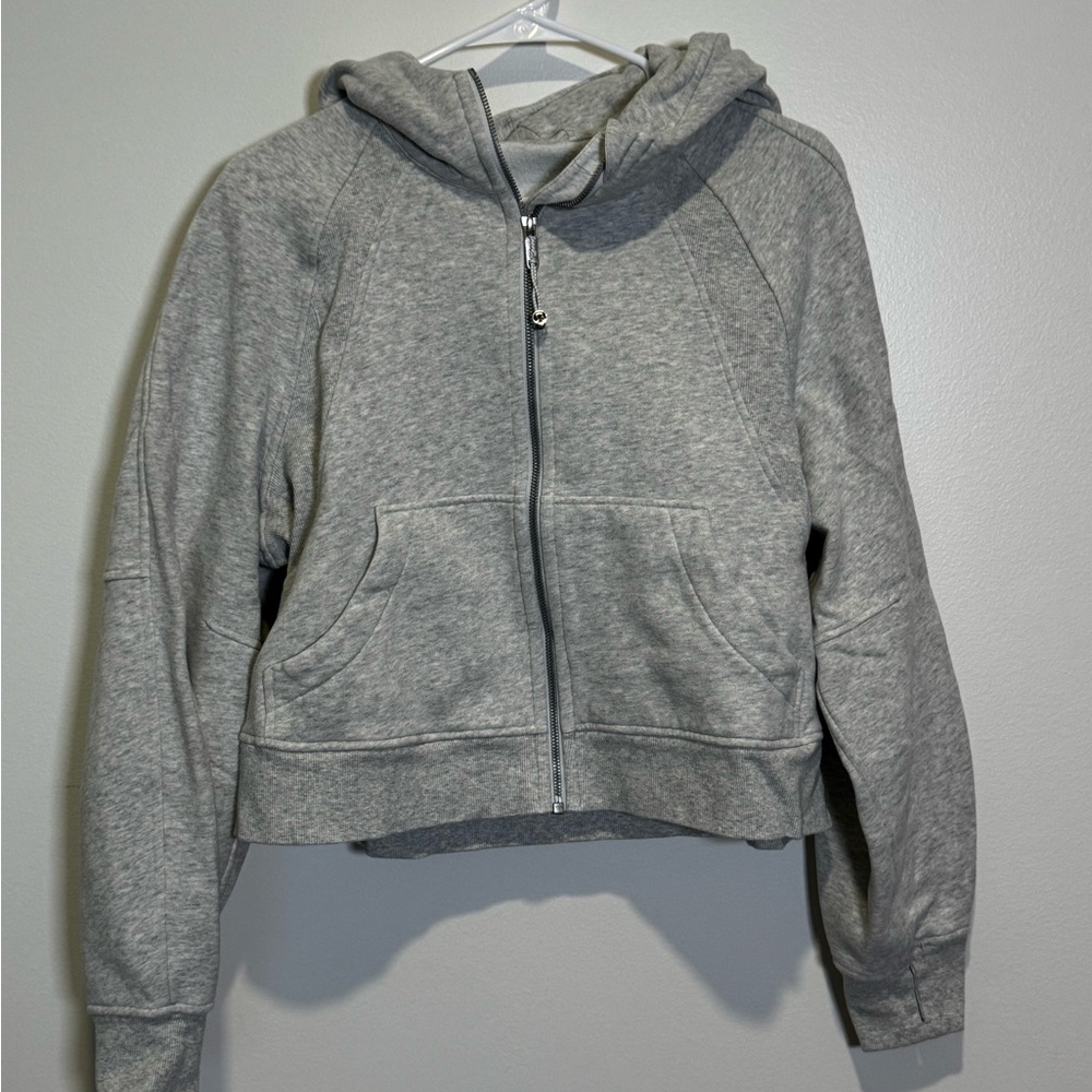 lululemon Scuba Hoodie, grey XS/S